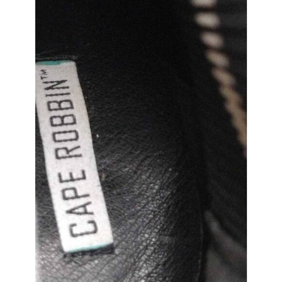 Cape Robbins Women Audrey-1 Chelsea Boots Metallic Silver Mid Calf Pull On 7.5 M - Picture 6 of 9